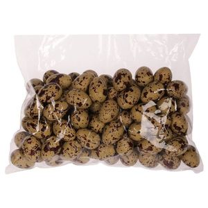 Umelé prepeličie vajíčka, 100 ks, 2 x 2 x 3 cm vyobraziť