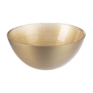 Orion Sklenená misa Golden, pr. 21 cm, pr. 21 cm vyobraziť