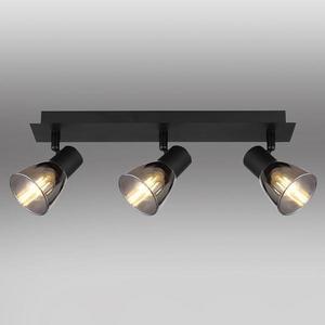 Stropné bodové svietidlo 54307-3 čierna MAT LS3 vyobraziť