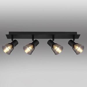 Stropné bodové svietidlo 54304-4 čierna MAT LS4 vyobraziť