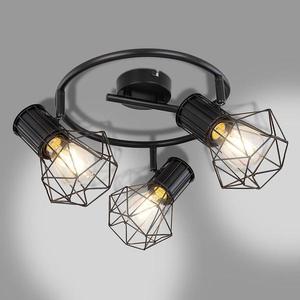 Stropné bodové svietidlo 54017-3 Čierna LS3 vyobraziť
