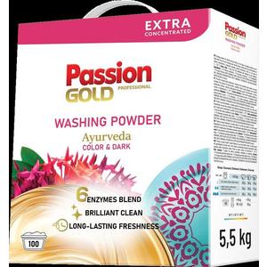 Prací prášok Passion Gold 5, 5 kg color & dark ayurveda vyobraziť