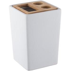 Pohár na kefky biely 06578 Pure Bisk vyobraziť