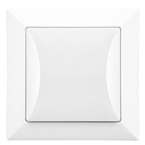 Vypínač jednoduchý POLA white 33021 vyobraziť