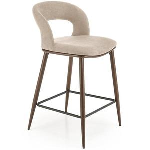 Barová Stolička H114 béžová/orech vyobraziť