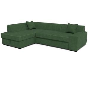 Rohová sedacia súprava Minos L Poso 14 zelená vyobraziť
