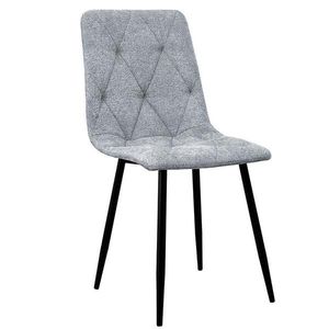 Stolička Naomi Tmavošedá Borg 08 vyobraziť