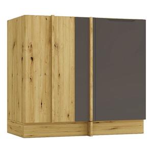 Kuchynská skrinka Cosmo Isabel Dnp P/L Mocca Grey/Dub Artisan vyobraziť