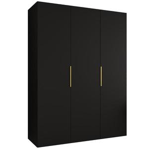 Skriňa Marbella I 150 čierna/zlatá vyobraziť