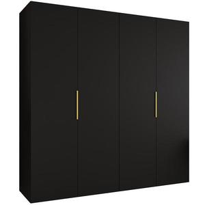 Skriňa Marbella I 200 čierna/zlatá vyobraziť