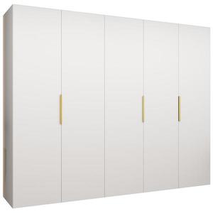 Skriňa Marbella I 250 biela/zlatá vyobraziť