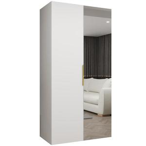 Skriňa Marbella II 100 biela/zlatá vyobraziť