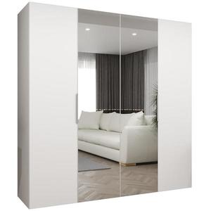 Skriňa Marbella II 200 biela/strieborný vyobraziť