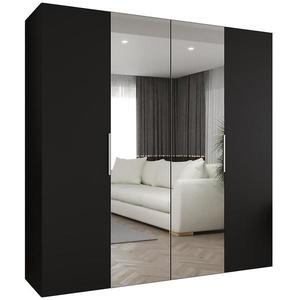 Skriňa Marbella II 200 čierna/strieborný vyobraziť