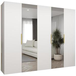 Skriňa Marbella II 250 biela/zlatá vyobraziť