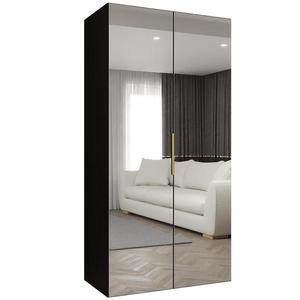 Skriňa Marbella III 100 čierna/zlatá vyobraziť