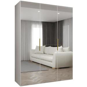 Skriňa Marbella III 150 biela/zlatá vyobraziť