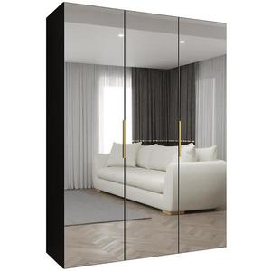 Skriňa Marbella III 150 čierna/zlatá vyobraziť