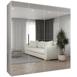 Skriňa Marbella III 200 biela/čierna vyobraziť