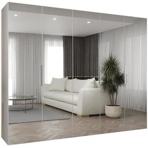 Skriňa Marbella III 250 biela/strieborný vyobraziť