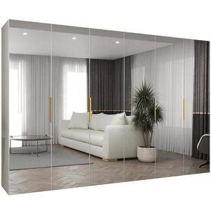 Skriňa Marbella III 300 biela/zlatá vyobraziť