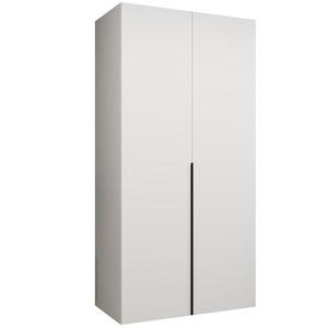 Skriňa Alicante I 100 biela/čierna vyobraziť