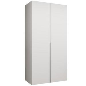 Skriňa Alicante I 100 biela/strieborný vyobraziť