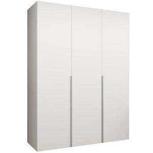 Skriňa Alicante I 150 biela/strieborný vyobraziť