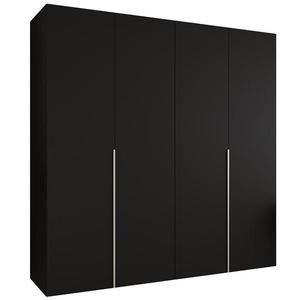 Skriňa Alicante I 200 čierna/strieborný vyobraziť