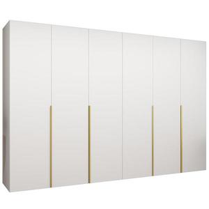 Skriňa Alicante I 300 biela/zlatá vyobraziť