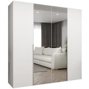 Skriňa Alicante II 200 biela/strieborný vyobraziť