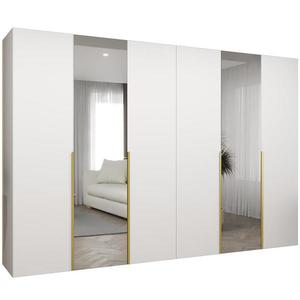 Skriňa Alicante II 300 biela/zlatá vyobraziť