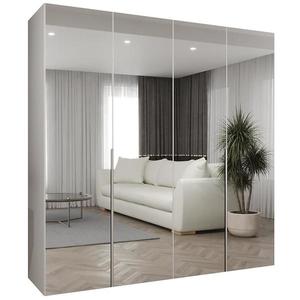 Skriňa Alicante III 200 biela/strieborný vyobraziť