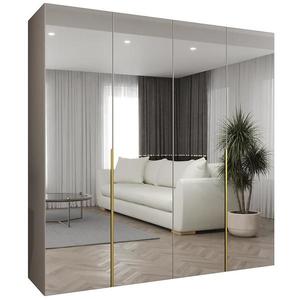 Skriňa Alicante III 200 kašmír/zlatá vyobraziť