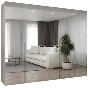 Skriňa Alicante III 250 biela/čierna vyobraziť