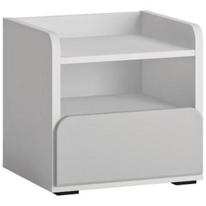 Nočný stolík Flexi FLXK03 1S biela alpin/billbergia vyobraziť