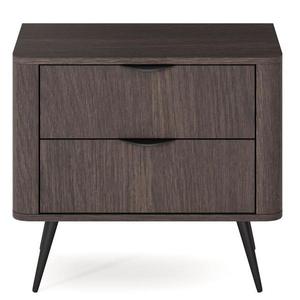 Nočný stolík Veris G dub dunin/čierna vyobraziť