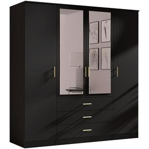 Skriňa 4d Čierna vyobraziť