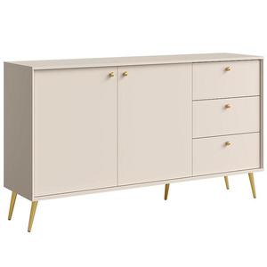 Komoda 2D3S Rose 03 pieskovo béžová vyobraziť
