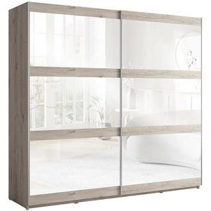 Skriňa Cosmo C19 Dub Oslo/Zrkadlo vyobraziť