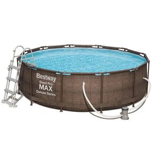 Bazén rámový s filtráciou 3, 66x1m rattan 56709 vyobraziť