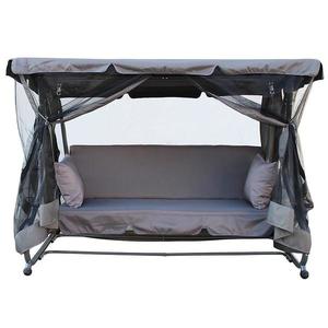 Záhradná hojdačka, sivá vyobraziť