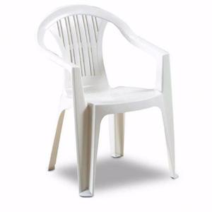 Biela Ratak záhradná stolička vyobraziť