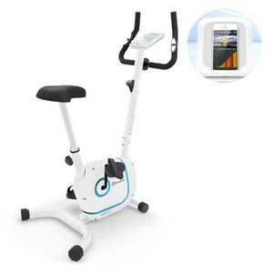 KLARFIT Myon Cycle, domáci rotoped, stacionárny bicykel, cyklotrenažér, záťažové koleso 12 kg, SmartCardio Studio vyobraziť