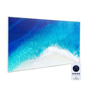 Klarstein Wonderwall Air Art Strand, infračervený ohrievač, 60 x 101 cm, 600 W, nástenná montáž vyobraziť