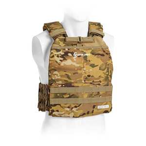 Capital Sports Battlevest 2.0, záťažová vesta, 2 x 8, 75 lbs (4, 0 kg) závažie, camo vyobraziť