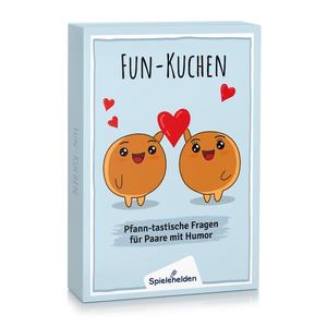 Spielehelden Fun-Kuchen Partnerská hra s veselými otázkami pre ešte väčšiu spolupatričnosť vyobraziť