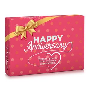 Spielehelden Šťastné výročie Kartová hra pre páry 110 otázok darčeková krabička v anglickom jazyku vyobraziť