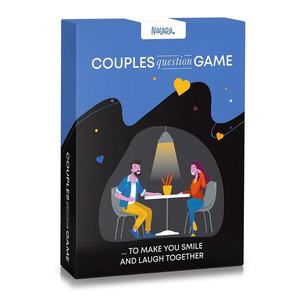Spielehelden Couples Question Game ...aby ste sa spolu zabávali a smiali Kartová hra v anglickom jazyku vyobraziť