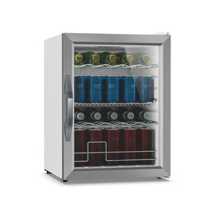 Klarstein Beersafe chladnička na nápoje so sklenenými dverami | 64 x 48 cm | 60 litrov | 85 W | Strieborná/Biela vyobraziť